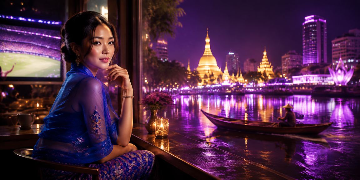 ရန်ကုန်မြို့တွင် VIP အဖွဲ့ဝင်ကစားနေသော ဓာတ်ပုံ